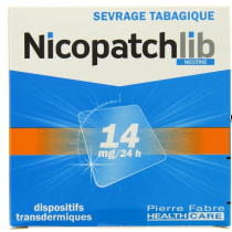 Nicopatchlib 14mg/24h - Sevrage Tabagique - 7 dispositifs transdermiques