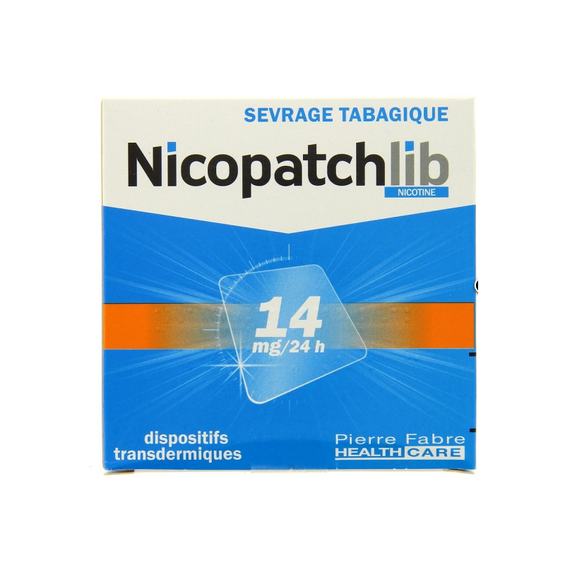 Nicopatchlib 14mg/24h - Sevrage Tabagique - 7 dispositifs transdermiques