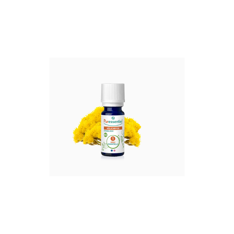 Organic Helichrysum Essential Oil, Puressentiel, 5 ml
