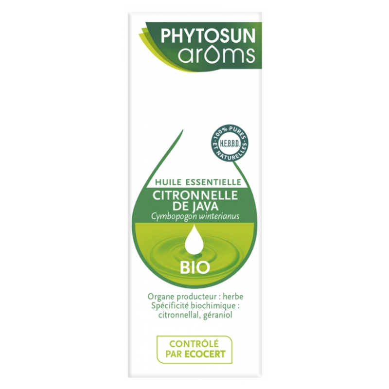Lemongrass Essential Oil - Phytosun Arôms - 10 ml
