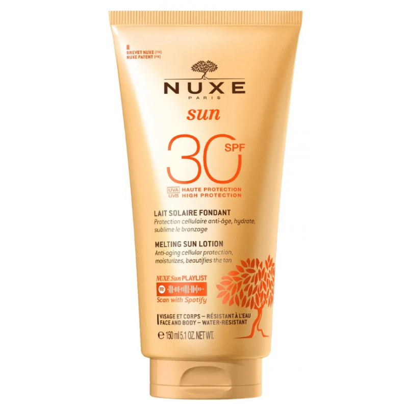 Delicious High Protection Milk - spf30 - Nuxe Sun - 150 ml