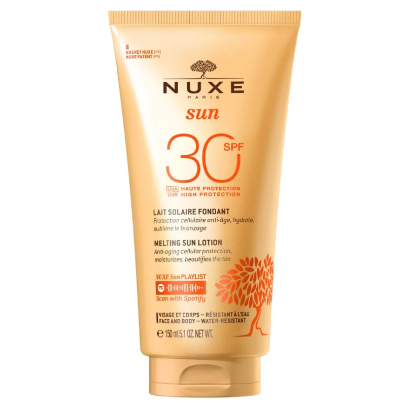 Lait Délicieuse Haute Protection - SPF30 - Nuxe Sun - 150 ml