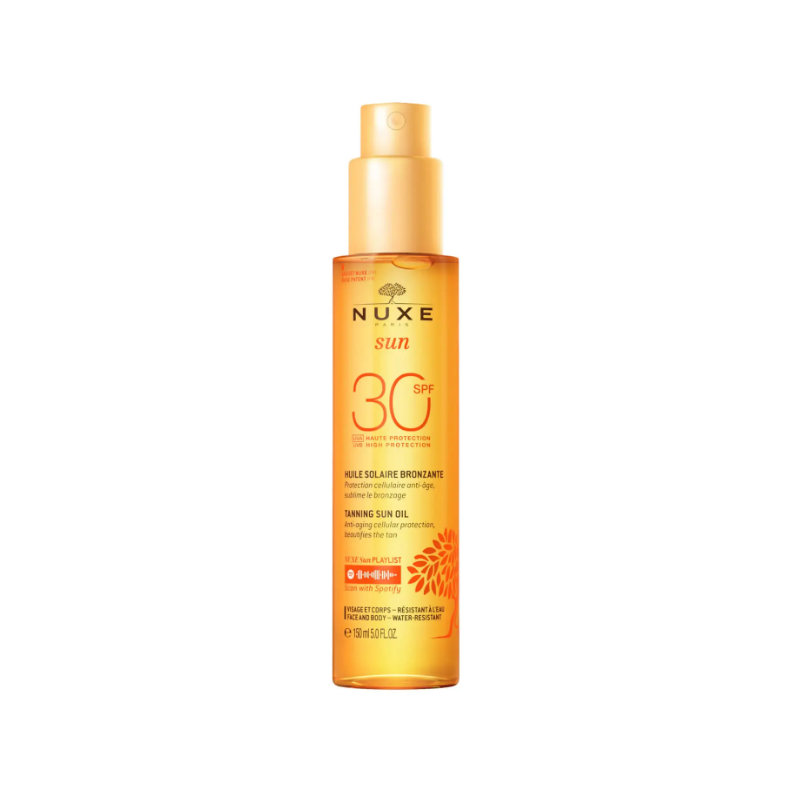 High Protection Tanning Sun Oil - SPF30 - Nuxe Sun - 150ml