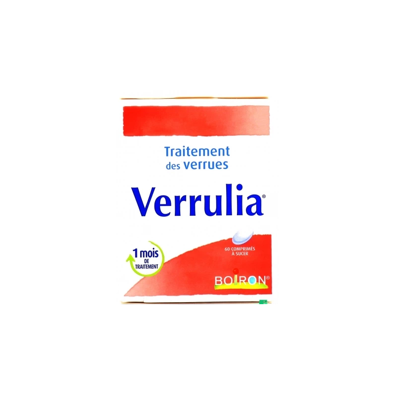 Verrulia - Traitement des Verrues - Boiron - 60 Comprimés à sucer