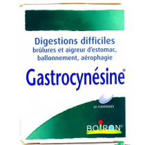 Gastrocynésine - Digestions Difficiles, Ballonnement -  Boiron - 60 Comprimés