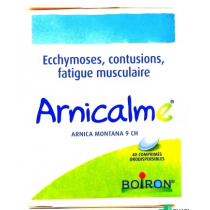 Arnicalme - Bruises, Bumps, Muscle Fatigue - Boiron - 40 Orodispersible Tablets