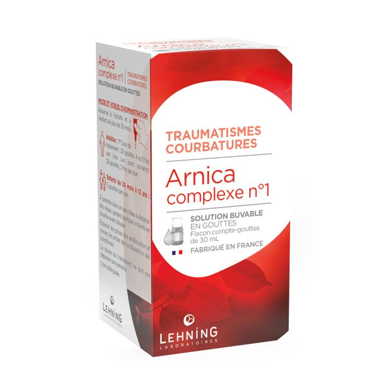 Arnica Complex n°01 - Traumatic Bursitis - Lehning - 30ml