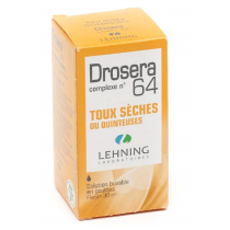 Drosera - Complexe n°64 - Toux Sèches ou Quinteuses - Lehning - 30 ml