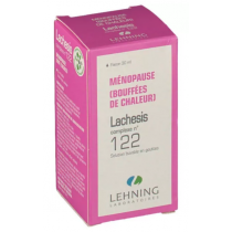 Lachesis - Complexe n°122 - Troubles de la Ménopause - Lehning - 30 ml