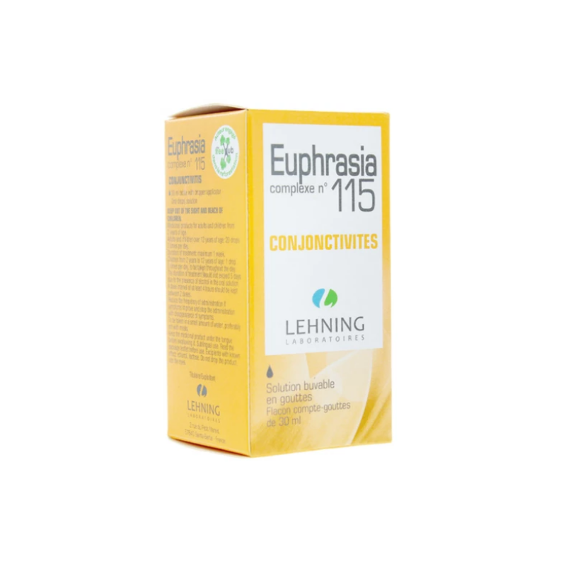 Euphrasia - Complexe N°115 - Conjonctivites - Lehning - 30 ml