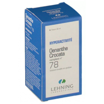 Oenathe Crocata - Complex n°78 - Hyperactivity - Lehning - 30 ml