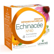 Echinacea - Complexe n°40 - Immunité, Défenses naturelles - Solution Buvable - Lehning - 30ml