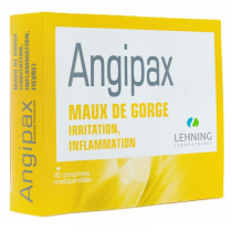 Angipax - Sore Throat, Irritation - Lehning - 40 orodispersible tablets