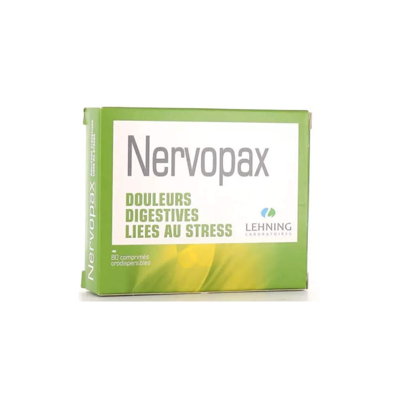 Nervopax - Stress-Related Digestive Pain - Lehning - 60 Orodispersible tablets