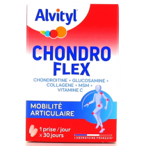 ChondroFlex - Joint mobility - Chondroitin, Glucosamine, MSM, Collagen, Vitamin C - Alvityl - 60 tablets