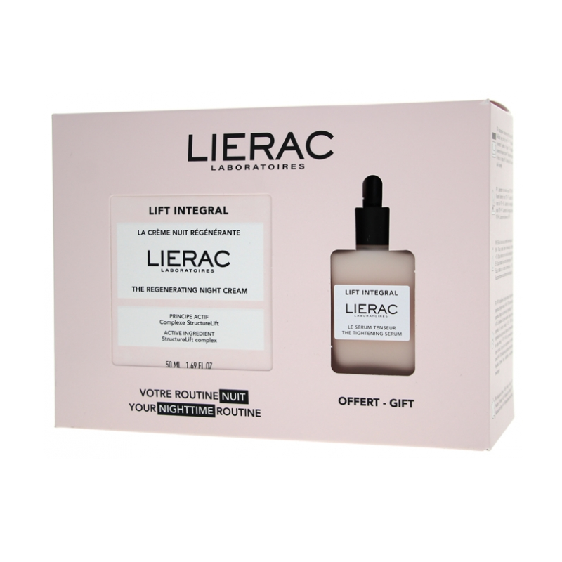 Regenerating Night Cream Set - Integral Lift - Lierac - 50 ml