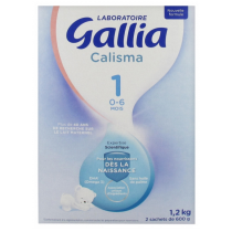 Calisma Milk - 1st Age - 0 to 6 Months - Gallia - 2 Sachets of 600g