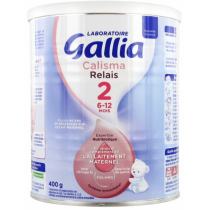 Calisma Milk - Breastfeeding Relay - 2nd Age - 6 Months To 1 Year - Gallia - 400g