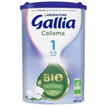 Lait Calisma Bio - 1er Age - 0-6 Mois - 800 G