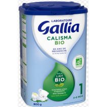 Lait Calisma Bio - 1er Age - 0-6 Mois - 800 G