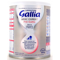 Pre-Gallia Milk - From birth, Premature Infants - Gallia - 400g