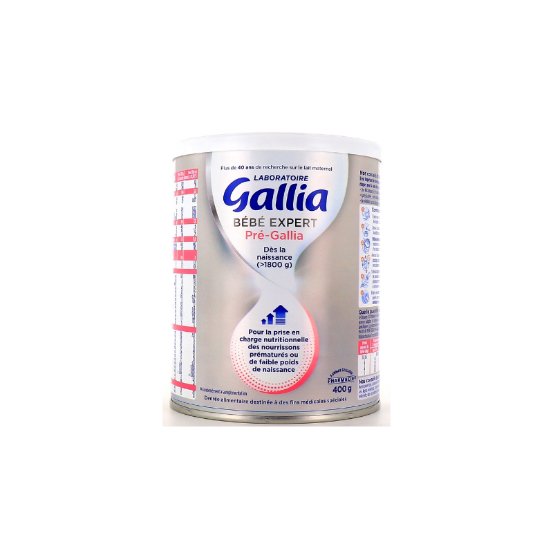 Pre-Gallia Milk - From birth, Premature Infants - Gallia - 400g