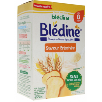 Blédine - Saveur Briochée - Dès 8 Mois - Blédina - 400 g