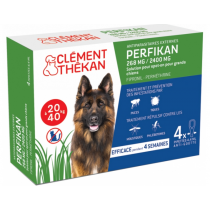 Perfikan - External antiparasitic - Dogs from 20 to 40 kg - Clément Thékan - 4 pipettes