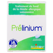 Prelinium - Basic Treatment of Allergic Rhinitis - Boiron - 60 orodispersible tablets