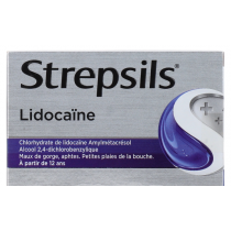 Strepsils Lidocaïne - Mal De Gorge - Pastille A Sucer - 24 Pastilles
