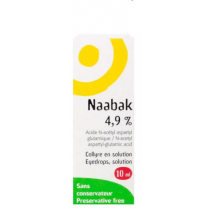 Naabak 4.9% - Anti-allergic eye drops - Théa - 10 ml