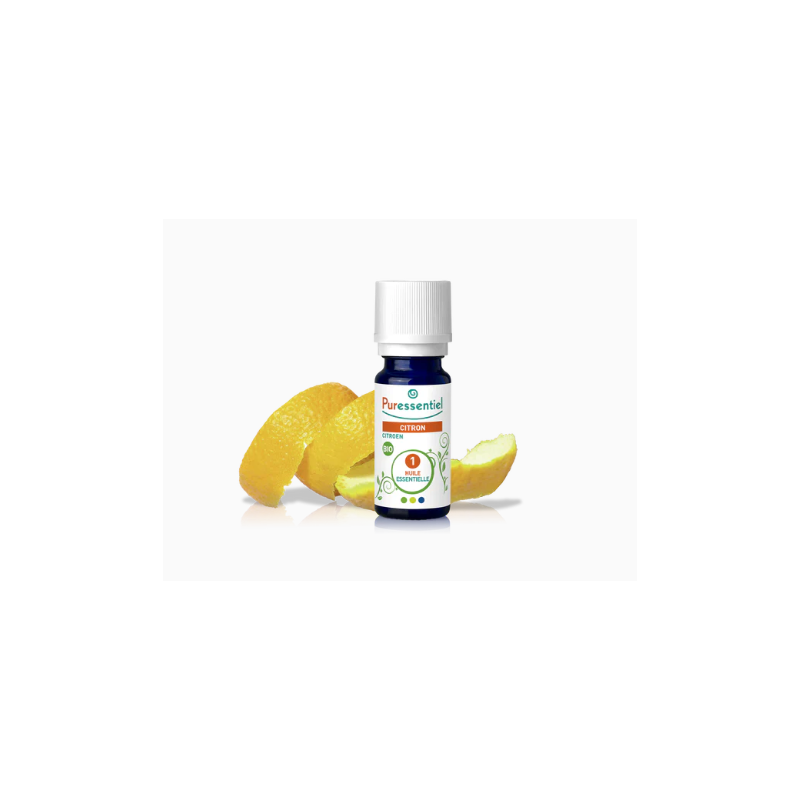Huile Essentielle Citron Bio, Puressentiel, 10 ml