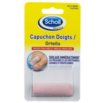 Capuchon protecteur Orteils - Cors & Ongles abimés - Scholl