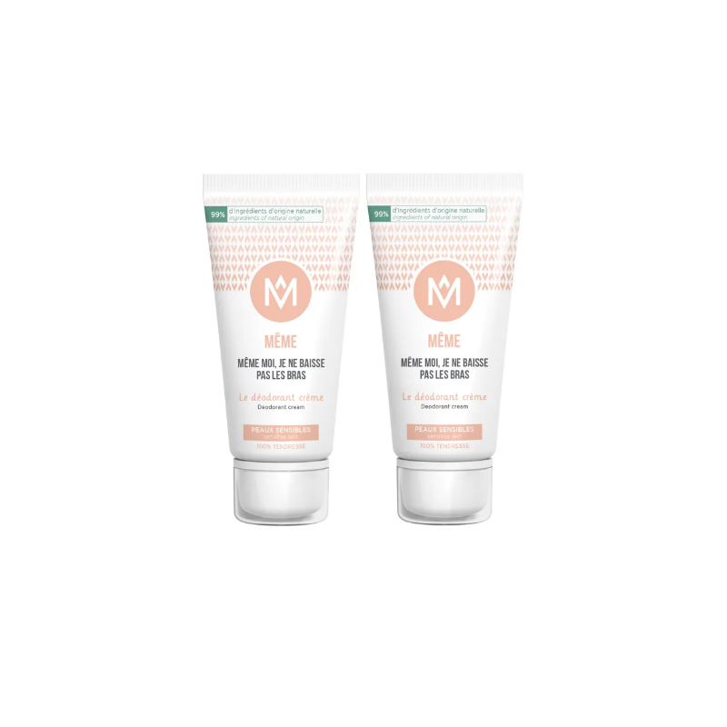 The Cream Deodorant - Sensitive Skin - Même - 2 X 50 ml