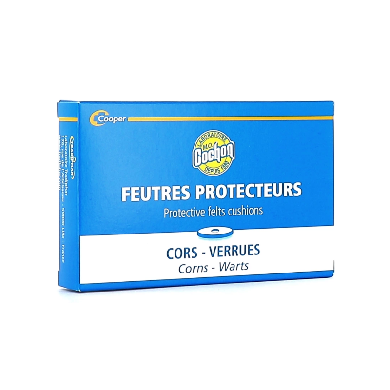 Feutres Protecteurs - Cors & Verrues - Mo Cochon - 16 Feutres
