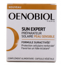 Préparateur Solaire - Sun Expert - Oenobiol - 30 Capsules