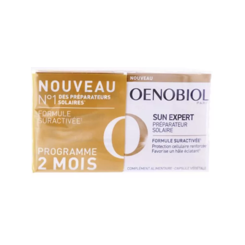 Sun Prep - Sun Expert - Oenobiol - 60 Capsules