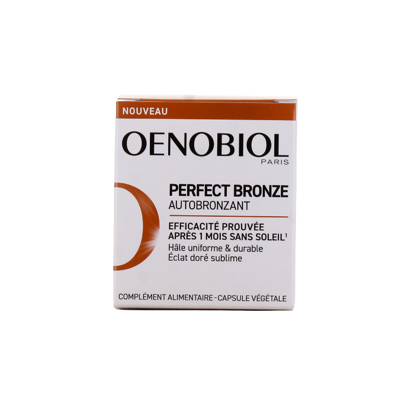 Autobronzant - Perfect Bronze - Oenobiol - 30 Capsules