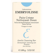 Gentle Cleansing Cream Bar - Soap Free - Dry & Sensitive Skin - Embryolisse - 100G