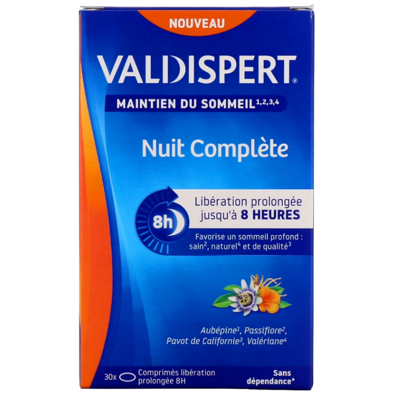 Valdispert - Sleep maintenance - Complete Night - 30 tablets