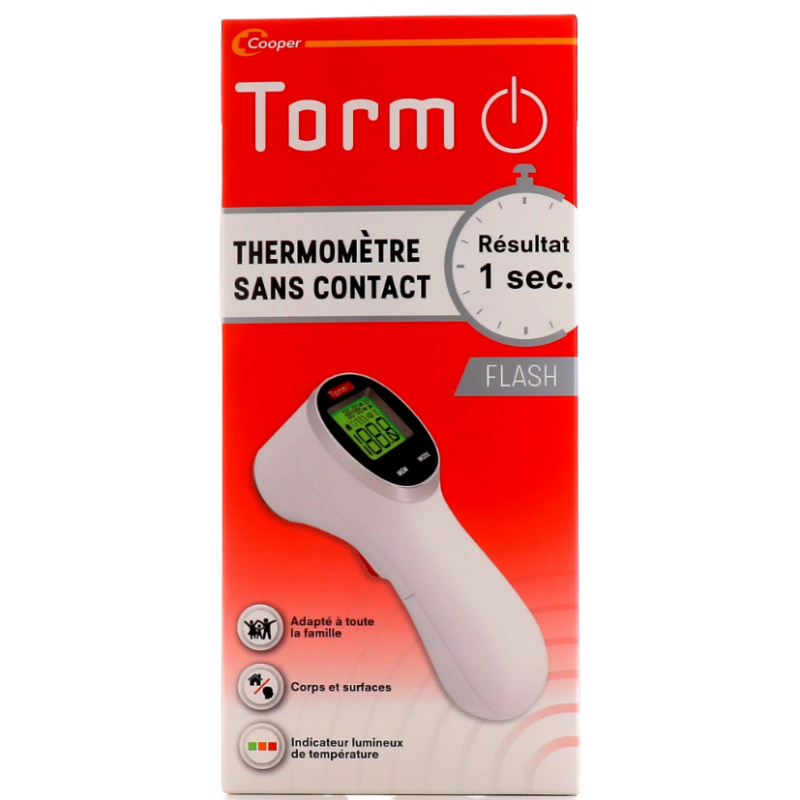 Thermomètre Sans Contact - Flash - Torm