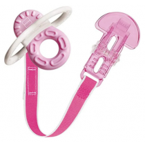 Mini Teething Ring With Clip - Mam - +2 Months