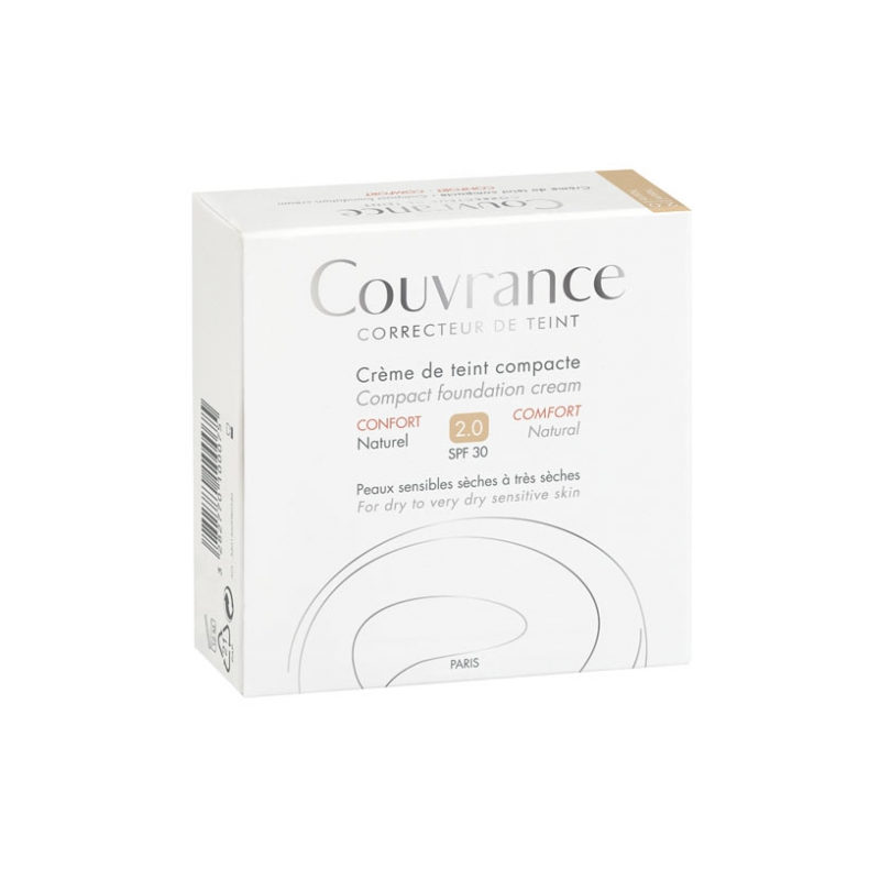 Comfort Compact Foundation Cream - Beige 2.5 - Coverage - 10 g