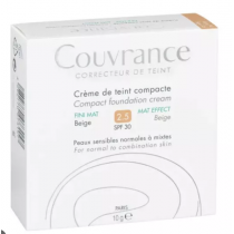 Crème De Teint Compacte - Fini Mat - Beige 2.5 - Couvrance - 10 g