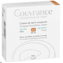Crème De Teint Compacte - Fini Mat - Miel 4.0 - Couvrance - 10 g