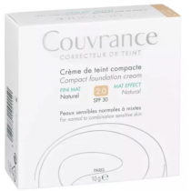 Compact Foundation Cream - Matte Finish - Natural 2.0 - Coverage - 10 g