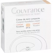 Crème De Teint Compacte - Confort - Porcelaine 1.0 - Couvrance - 10 g