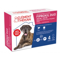 Fiprokil Duo - Antiparasitic - Dogs 40 to 60 kg - Clément Thékan - 4 Pipettes