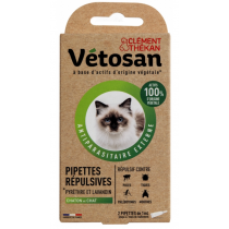 Vetosan - Antiparasitaires - Chatons & Chats - Clément Thékan - 2 pipettes