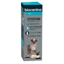 Otosan - Ear Solution - Scabies Treatment - Biocanina - 15 ml